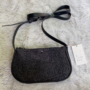 A new day black glitter/ sequin crossbody bag
